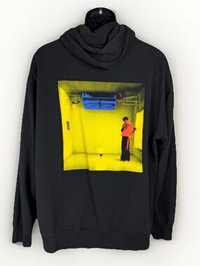 Harry Styles Harrys House Official Merch Black Hoodie Album Cover Concert L